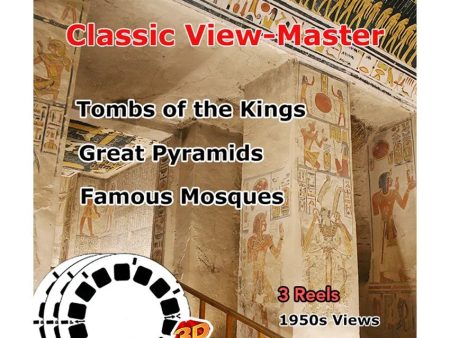 EGYPT - Vintage Classic View-Master - 1950s views Sale