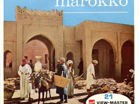 Marokko - Morocco - View-Master 3 Reel Packet - 1970s Views - Vintage - (zur Kleinsmiede) - (C719N-BGO) Online Hot Sale