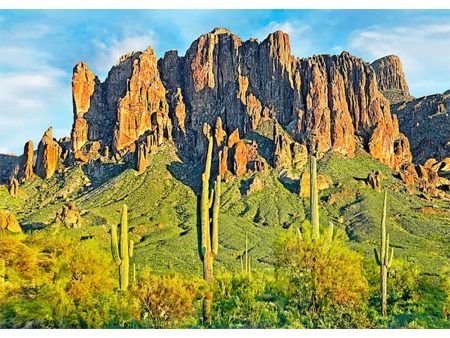 Superstition Mountains - 3D Lenticular Postcard Greeting Card - NEW For Sale