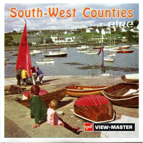 South-West Counties EIRE - View-Master 3 Reel Packet - 1960s Views - Vintage - (zur Kleinsmiede) - (C341e-BG1) Fashion