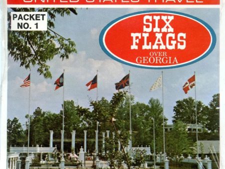 Six Flags over Georgia - View-Master 3 Reel Packet - 1970s Views - Vintage - (PKT-A917-G3Bmint) For Discount