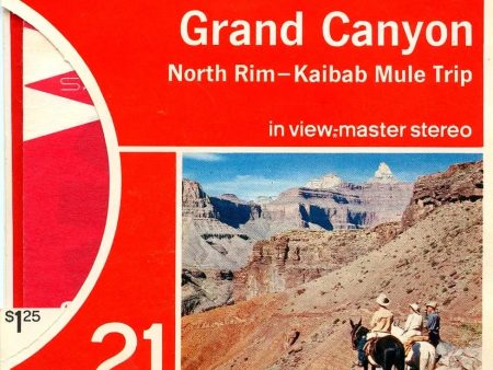 Grand Canyon - View-Master 3 Reel Packet - 1960s Views - Vintage - (ECO-A362-SX) Supply