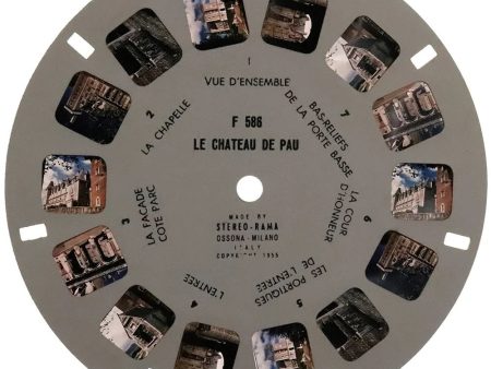 Le Cateau de Pau - Stereo-Rama - Made in Italy - F 586 - vintage For Cheap