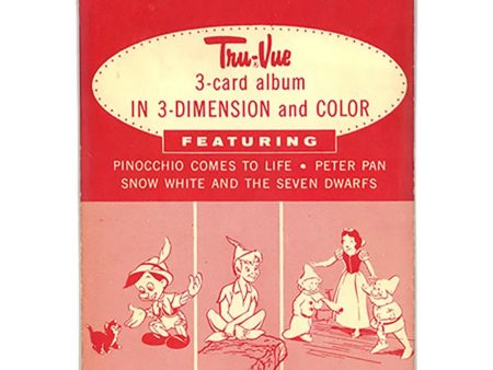 DISNEY STORIES - Tru-Vue 3 card album - Vintage For Cheap