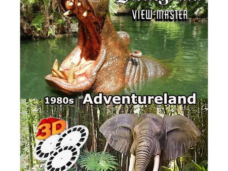 Adventureland - Disneyland - View-Master 3 Reel Set on Card - NEW - (WKT-3035) For Sale