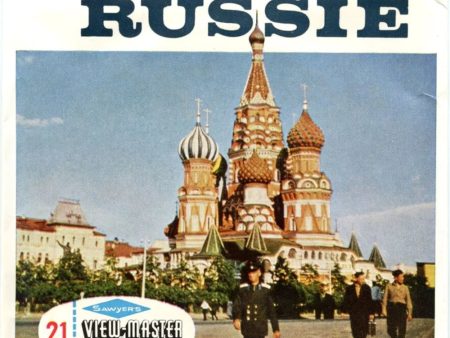 Russie - View-Master 3 Reel Packet - 1960s Views - Vintage - (ECO-C560-BS6F) Online