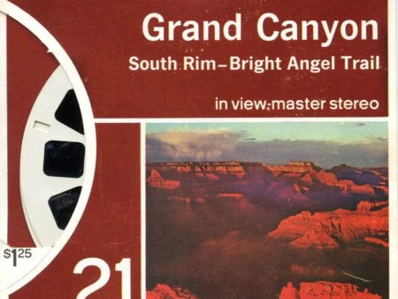 Grand Canyon - View-Master 3 Reel Packet - 1960s Views - Vintage - (PKT-A361-SX) For Discount