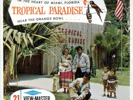 Tropical Paradise - View-Master 3 Reel Packet - 1960s Views - Vintage - (zur Kleinsmiede) - (A972-S6A) Sale