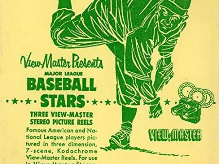 Baseball Stars - Vintage Classic View-Master Supply