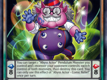 Abyss Actor - Comic Relief [LED3-EN046] Rare Hot on Sale