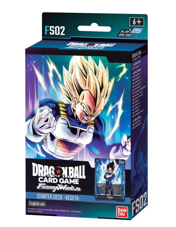 DBS Fusion World Starter Decks - FS01-FS04 Online now