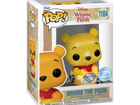 Winnie the Pooh - Winnie the Pooh US Exclusive Diamond Glitter Pop! Vinyl 1104 Sale