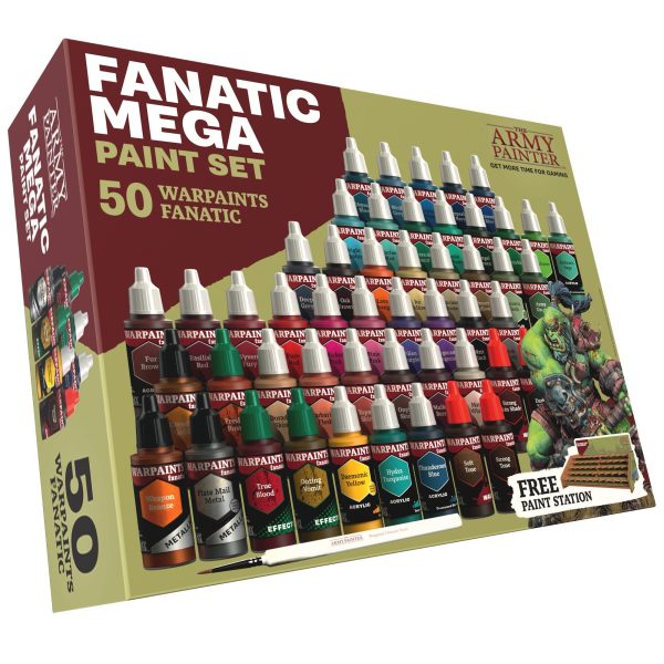 The Army Painter: Fanatic Mega Paint Set Online now