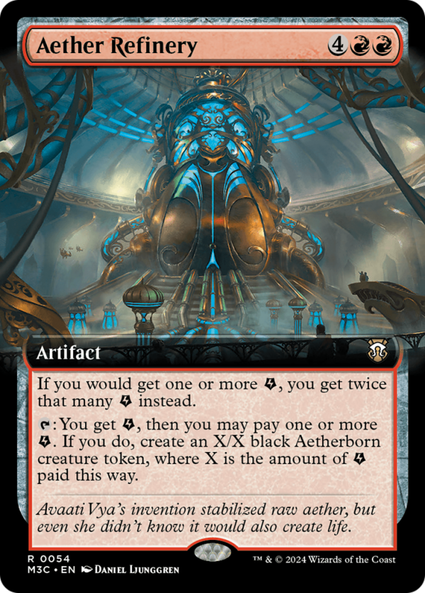 Aether Refinery (Extended Art) [Modern Horizons 3 Commander] Online