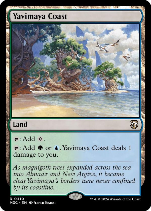 Yavimaya Coast [Modern Horizons 3 Commander] For Discount