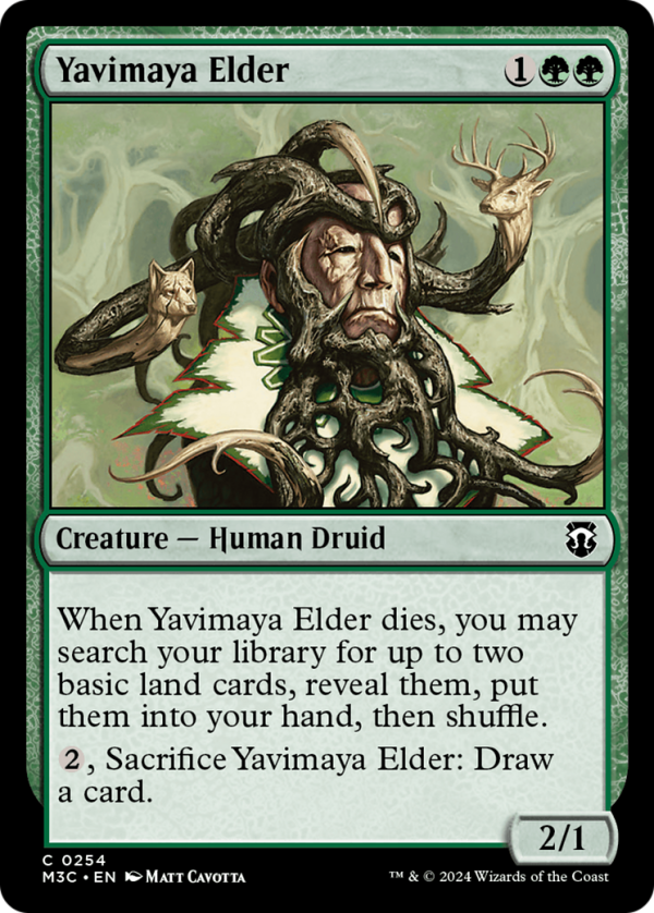 Yavimaya Elder [Modern Horizons 3 Commander] Online