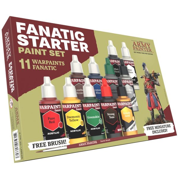 The Army Painter: Fanatic Starter Paint Set Online Hot Sale