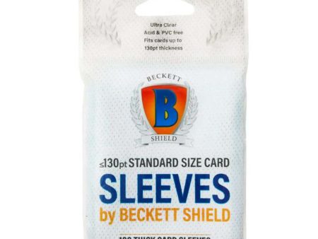 Beckett Shield - Thick Standard Card Sleeves Cheap