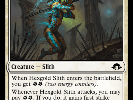 Hexgold Slith [Modern Horizons 3] For Cheap