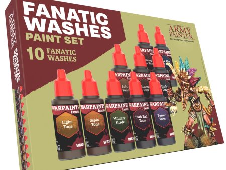 The Army Painter: Fanatic Washes Paint Set For Discount