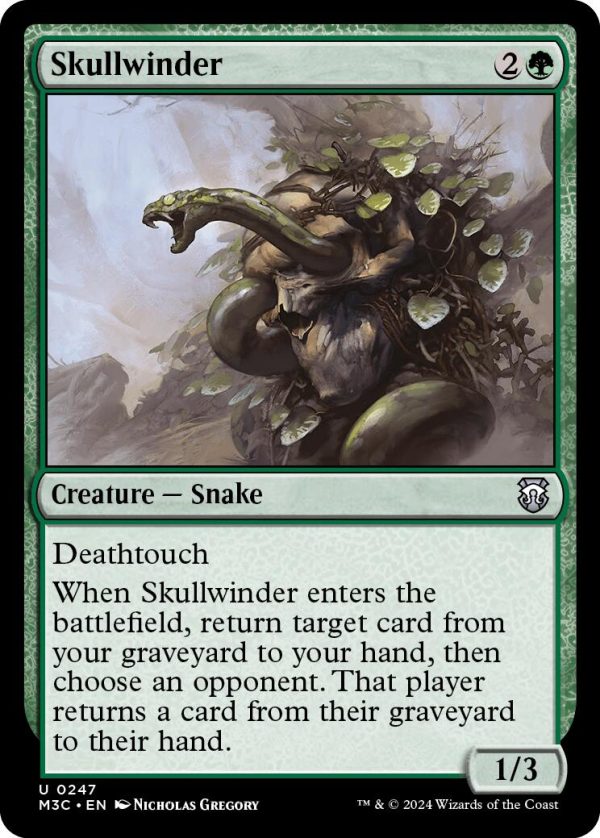 Skullwinder [Modern Horizons 3 Commander] For Discount