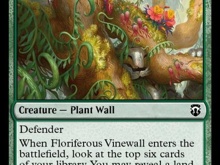 Floriferous Vinewall [Modern Horizons 3 Commander] Supply