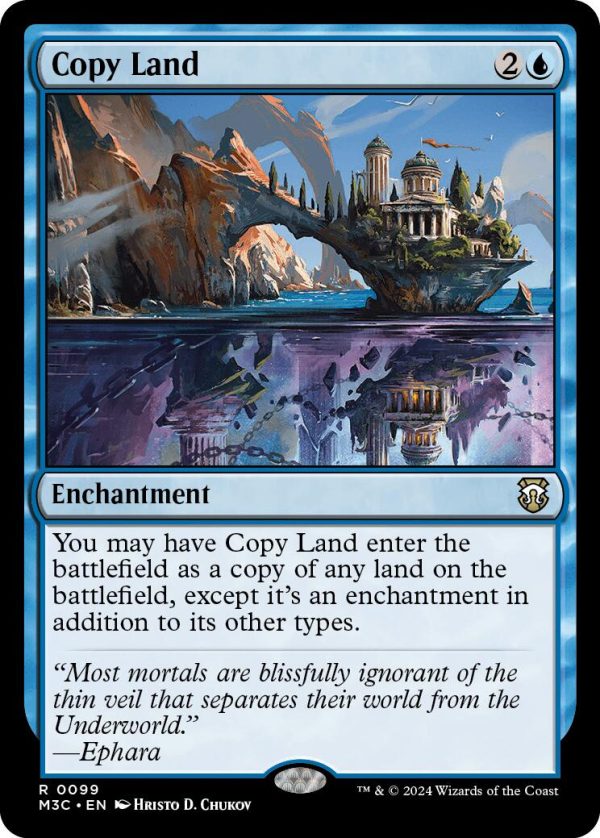 Copy Land [Modern Horizons 3 Commander] Sale