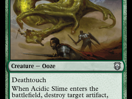 Acidic Slime (Ripple Foil) [Modern Horizons 3 Commander] For Cheap