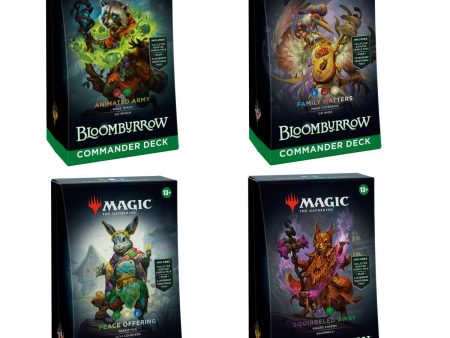 MTG Commander Decks - Bloomburrow Fashion