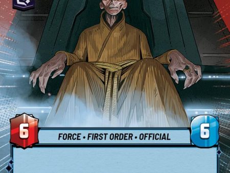 Supreme Leader Snoke - Shadow Ruler (Hyperspace) (314) [Shadows of the Galaxy] Sale