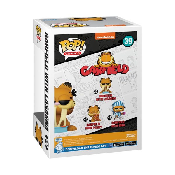 Garfield - Garfield with Lasagna Pan Pop! Vinyl For Discount