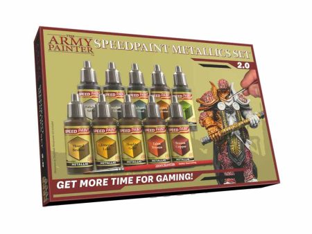 Army Painter: Speedpaint Metallics Set 2.0 Cheap