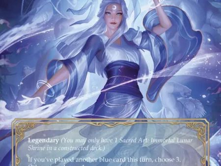 Sacred Art: Immortal Lunar Shrine    Inner Chi (Marvel) [MST032] (Part the Mistveil)  Cold Foil Hot on Sale