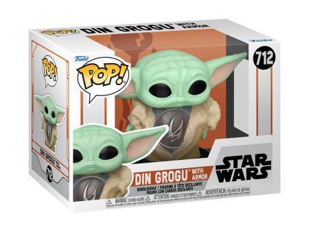 Star Wars - Din Grogu with Armor Pop! Vinyl Fashion