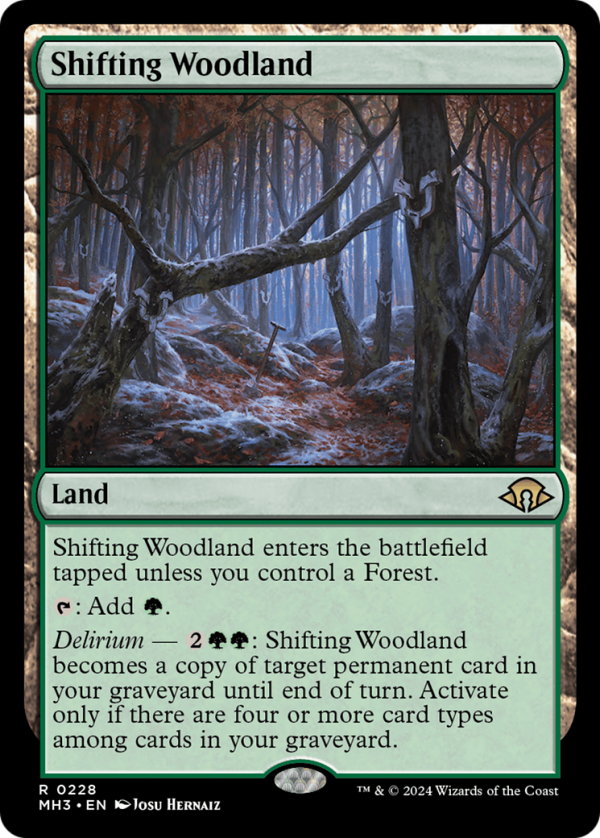 Shifting Woodland [Modern Horizons 3] Discount