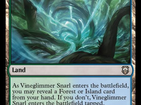 Vineglimmer Snarl [Modern Horizons 3 Commander] Hot on Sale