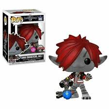 Kingdom Hearts 3 - Sora (Monsters Inc.) Flocked Pop! 485 For Sale