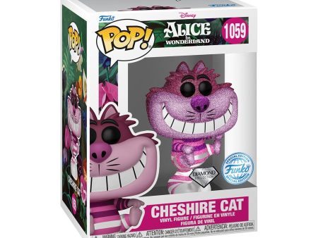 Alice in Wonderland - Cheshire Cat US Exclusive Diamond Glitter Pop! Vinyl 1059 Cheap