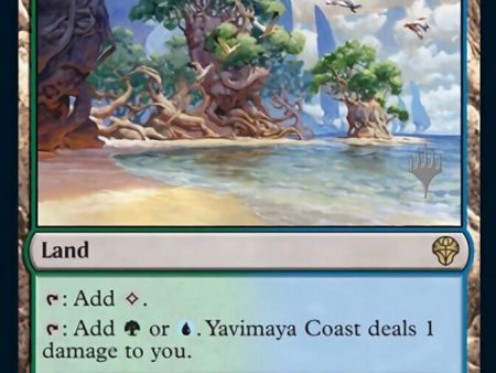 Yavimaya Coast (Promo Pack) [Dominaria United Promos] Cheap