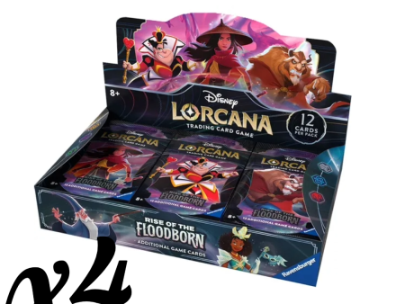 Disney Lorcana TCG Rise of the Floodborn Booster Case Online now