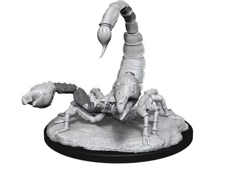 D&D Wizkids Deep Cuts Unpainted Miniatures - Giant Scorpion For Cheap