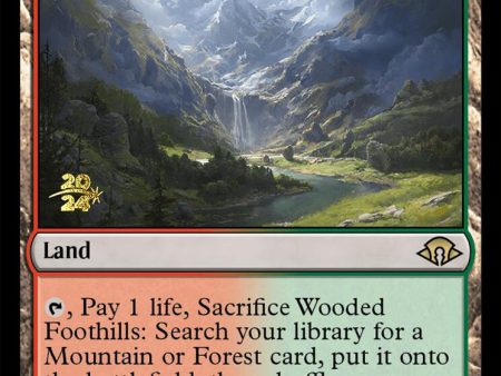 Wooded Foothills [Modern Horizons 3 Prerelease Promos] Fashion