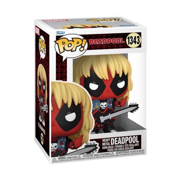 Deadpool - Metal band Pop! Vinyl 1343 Cheap