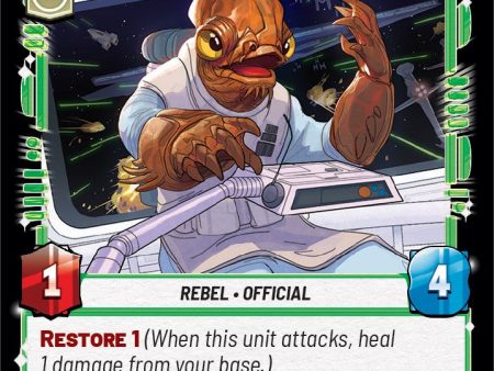 Admiral Ackbar - Brilliant Strategist (097 252) [Spark of Rebellion] Online