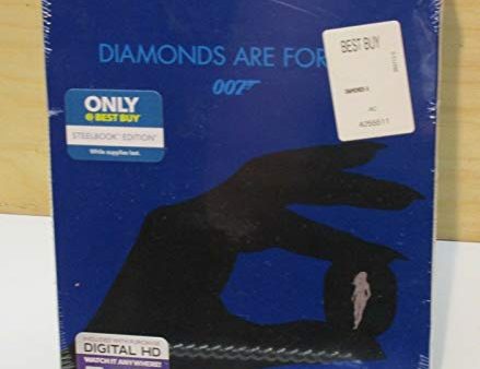 DIAMONDSARE FOREVER 007 BLU-RAY LIMITED EDITION STEELBOOK For Cheap